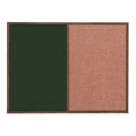 United Visual Products Slim Style Indoor Enclosed Radius Corkbo UVRDS48SB-BRONZE-ULTMAR